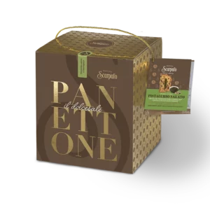 Panettone al Pistacchio Verde di Bronte salato e CioccoGocce