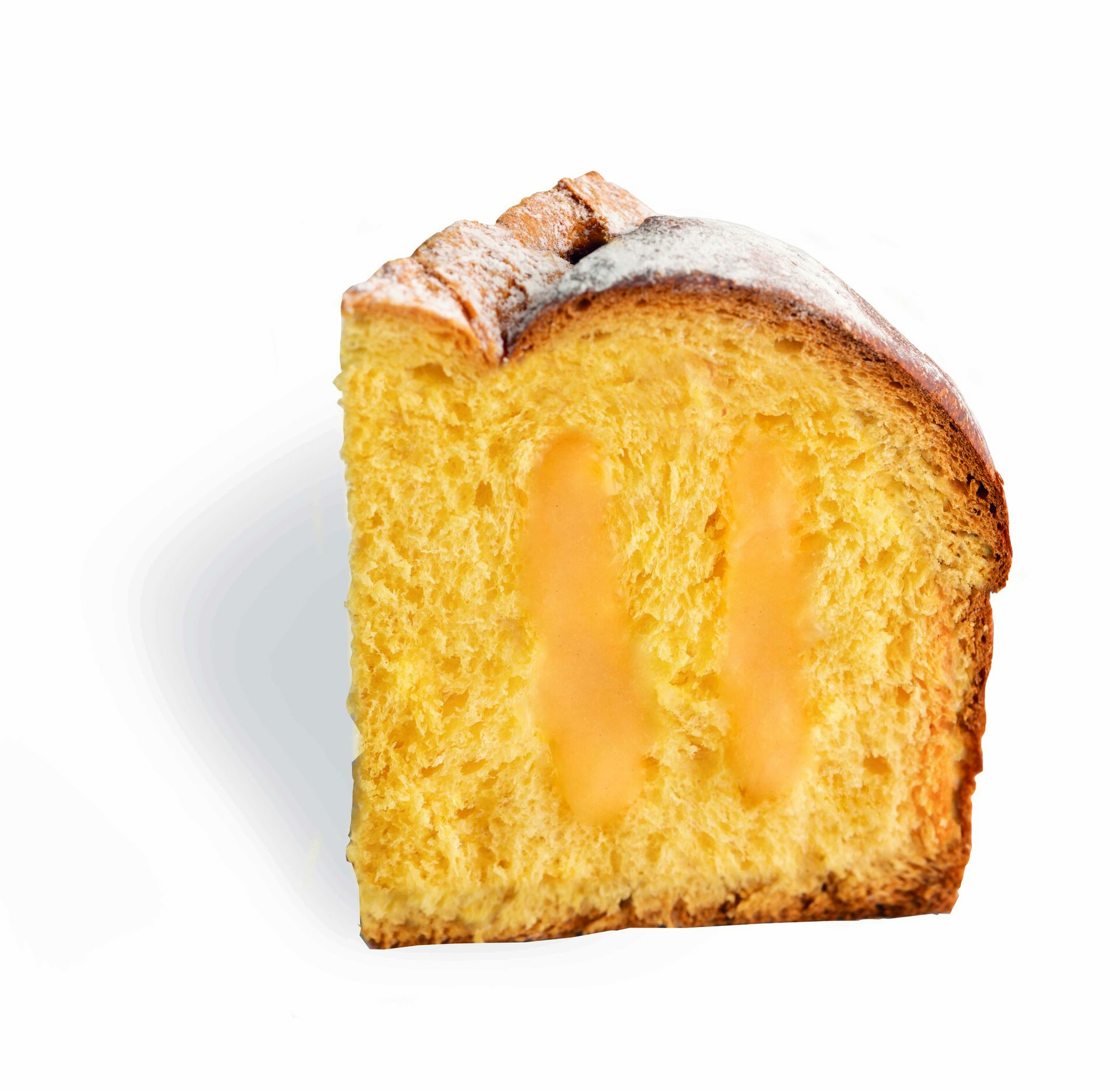 Panettone al limone di Sicilia con crema al limone