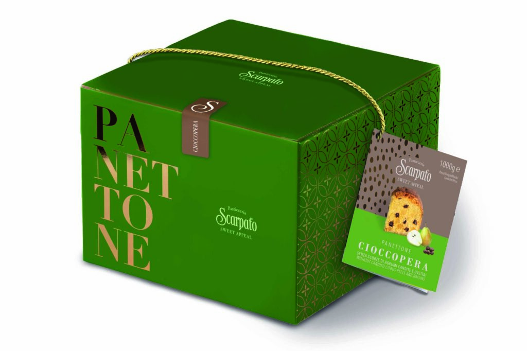 Panettone pera e cioccolato