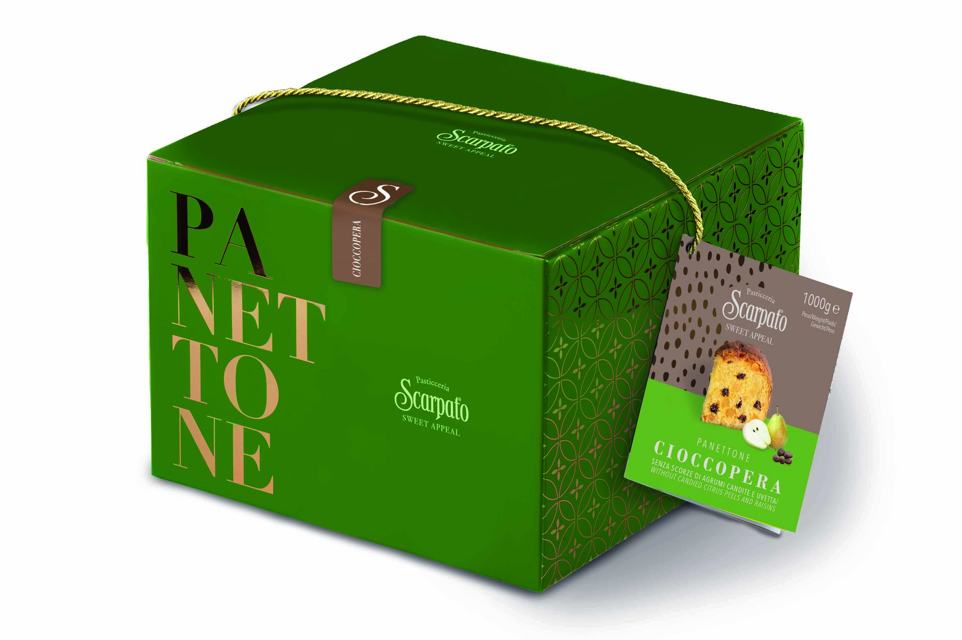 Panettone pera e cioccolato