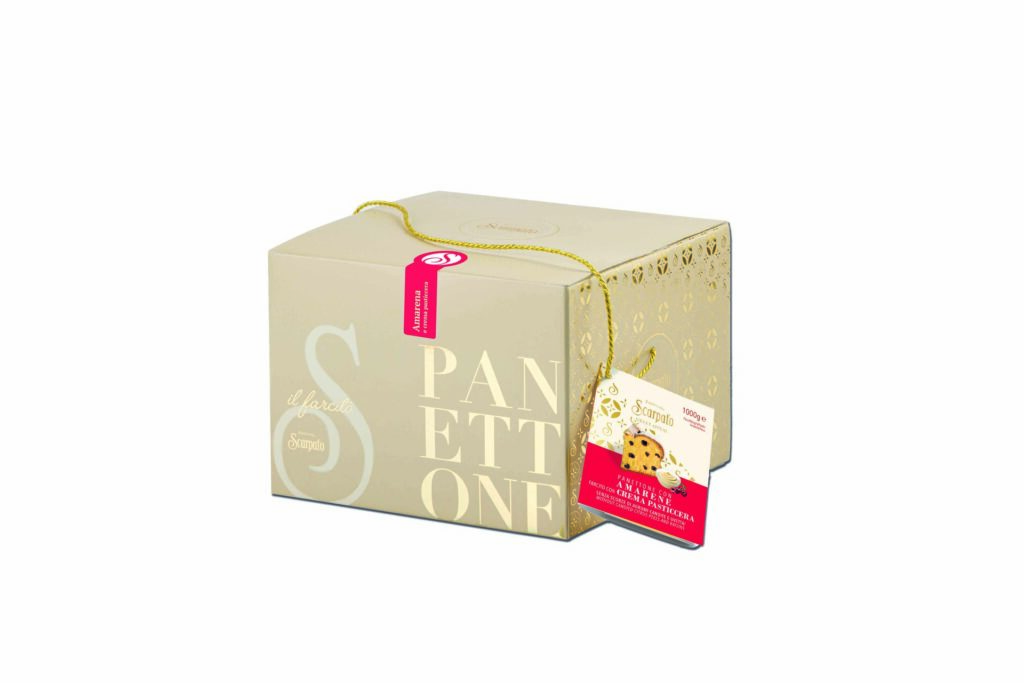 Panettone amarena e crema pasticcera