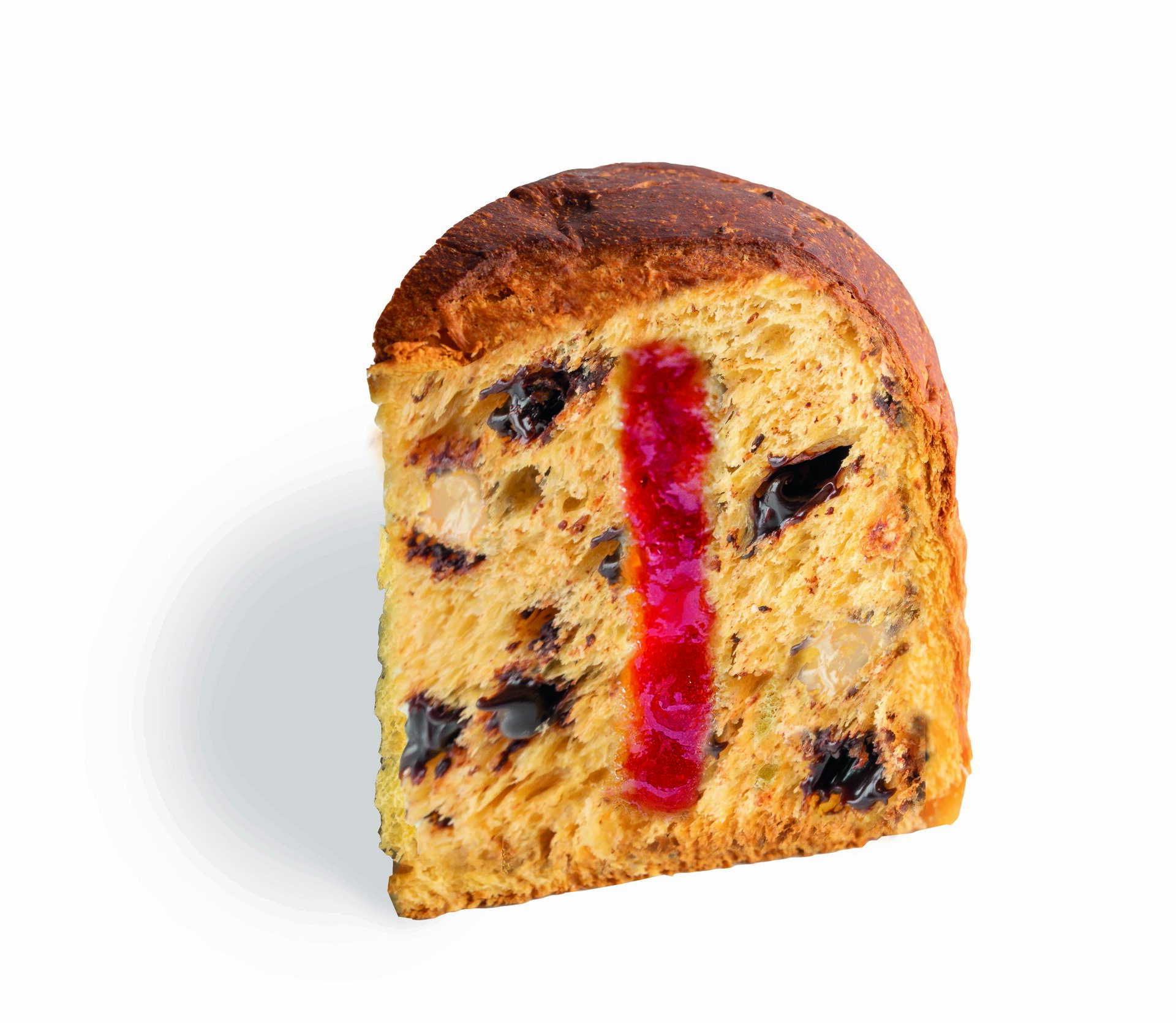 Panettone Royale lampone & doppio cioccolato