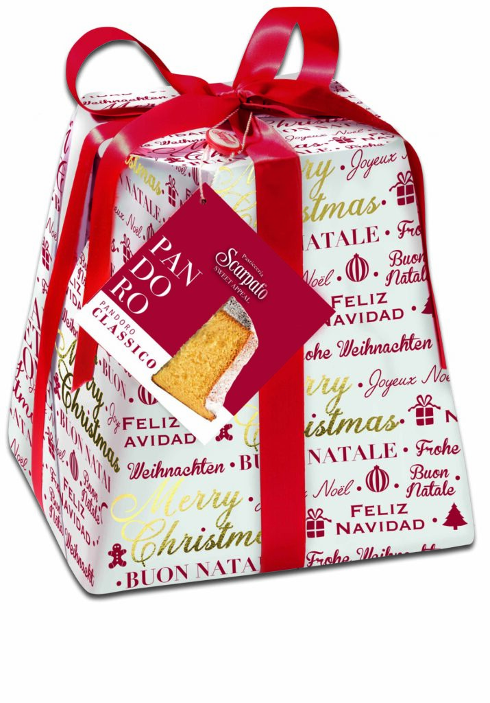 Pandoro classico – incartato a mano